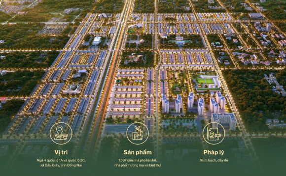 The Link City Đô thị vệ tinh kiểu mẫu đón đầu làn sóng phát triển sân bay Long Thành